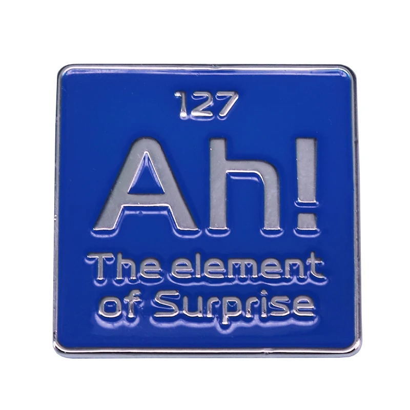 А! The element of surprise брошь science периодический элемент эстетический дизайн ученые