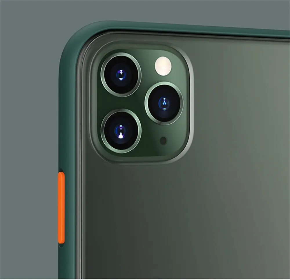 Противоударный прозрачный Гибридный Силиконовый чехол для телефона iPhone 11 Pro Max X Xr Xs Max 8 7 Plus 11 Фирменная прозрачная мягкая задняя крышка