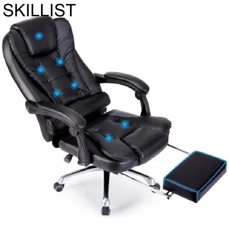 Bilgisayar Sandalyesi геймера Sedie Sandalyeler фотел Biurowy Fauteuil кожа Poltrona Silla игровой Cadeira массажное