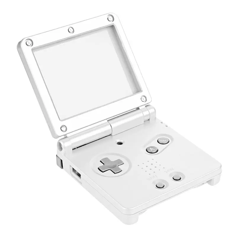 White Полный Корпус Замена корпуса для детской консоли kingd GBA SP чехол с кнопками для Gameboy Advance корпус SP - Цвет: White