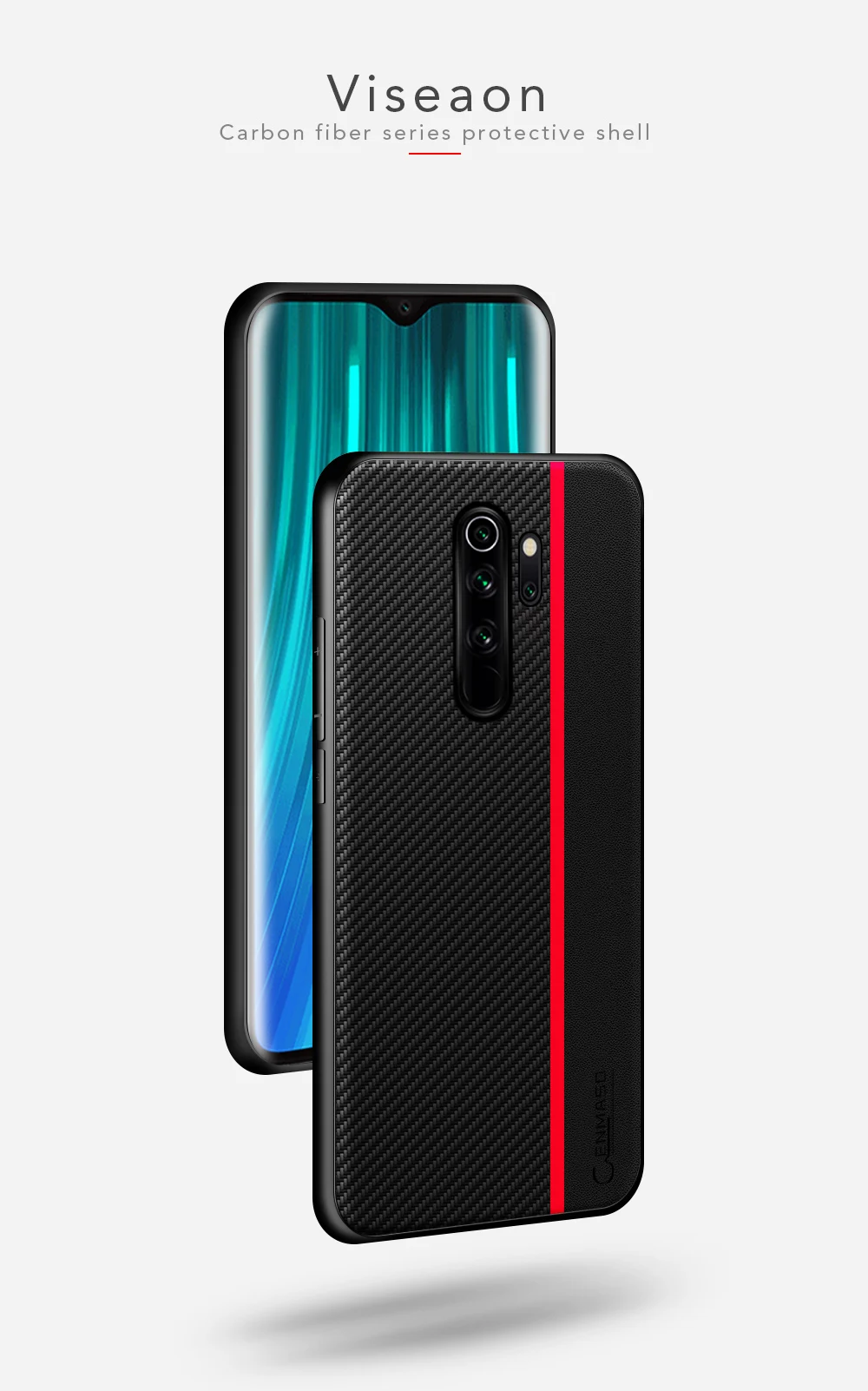 Для Redmi Note 8 Pro чехол Оригинальное углеродное волокно PU кожаный защитный чехол для Xiaomi Redmi Note 8 Pro Note 7 5 K20 Pro Чехол