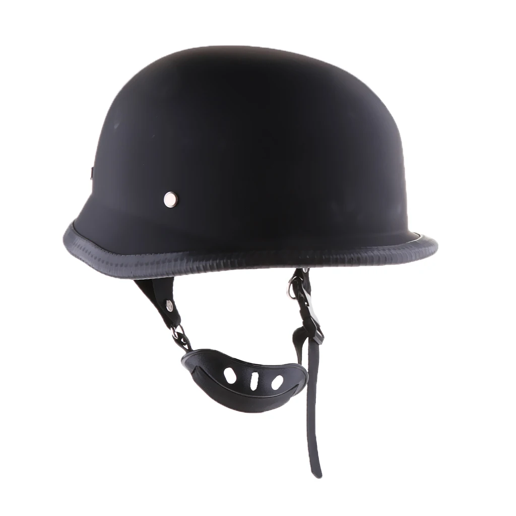 Motorcycle Chopper Cruiser Biker Retro Half Face Helmet Matte Sun Shield Cover Protective Gear Dot S-XL | Автомобили и мотоциклы