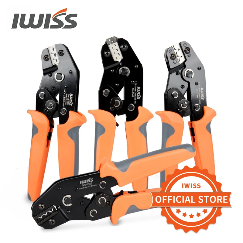 IWISS SN-28B/48B/06/0325  Crimping Pliers Clamp Tools Wire Connector Tool Pliers for JST-SM /Dupont /XH2.54/PH2.0 /Tab Terminal