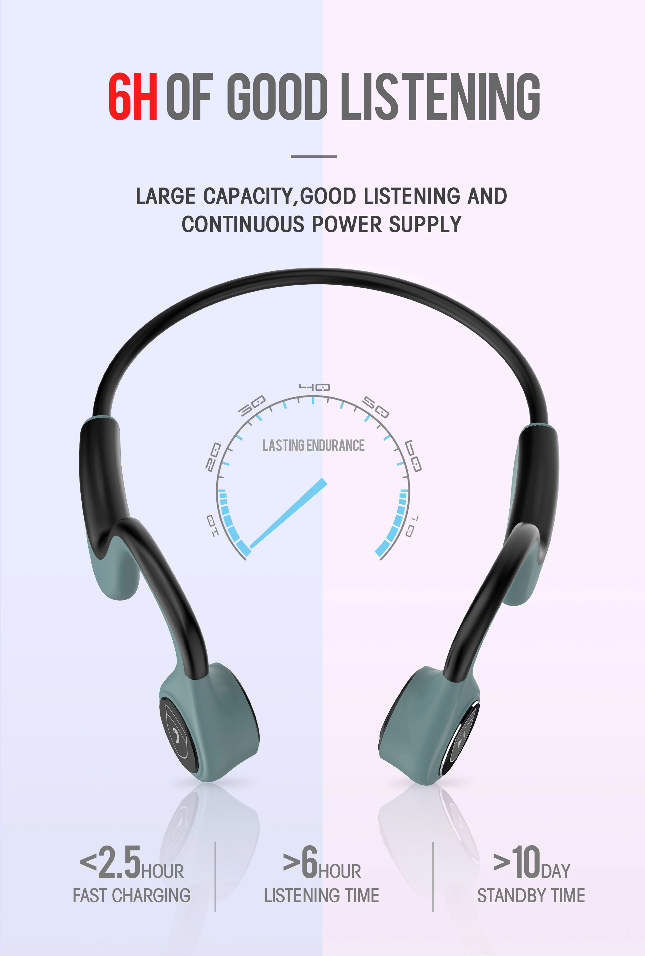 B9 bluetooth беспроводные зондирующие наушники движение кости бег стерео музыка вызов костной проводимости подвесные наушники