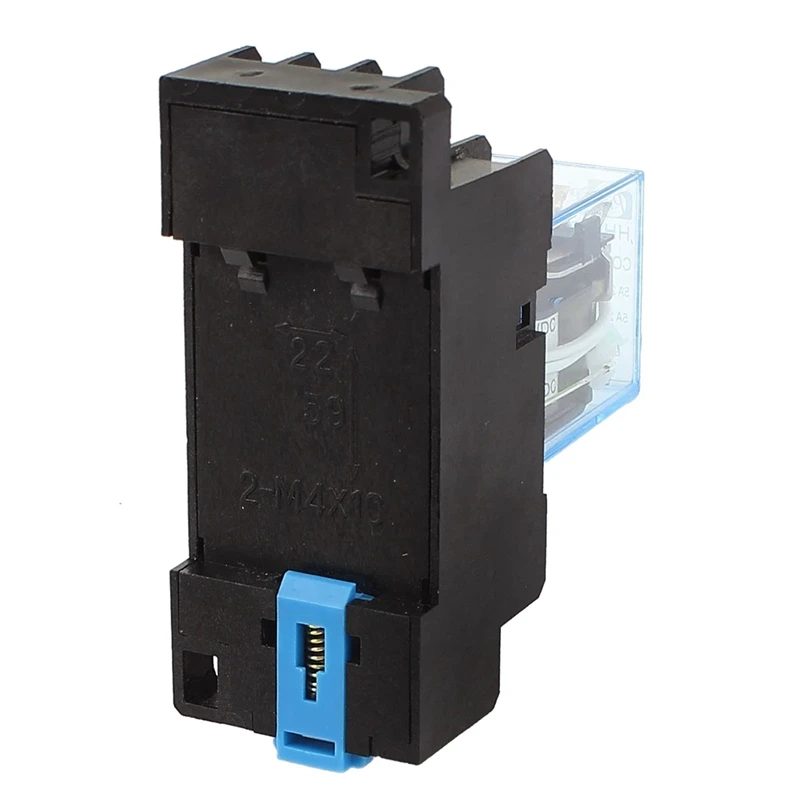 Top-HH54P DC 12V Катушка 4PDT 14 контактов электромагнитное Мощность реле DYF14A база |