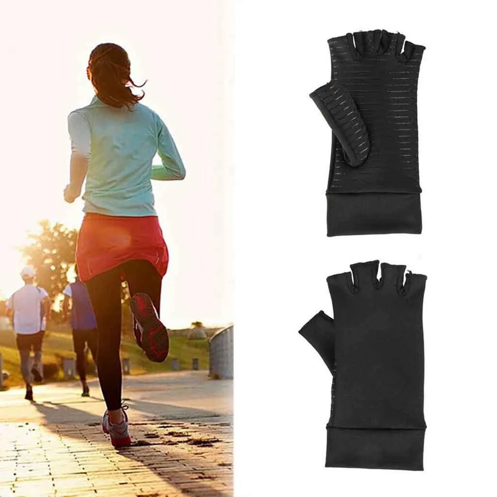 Зимние велосипедные перчатки компрессионная модель подходящая для боли в