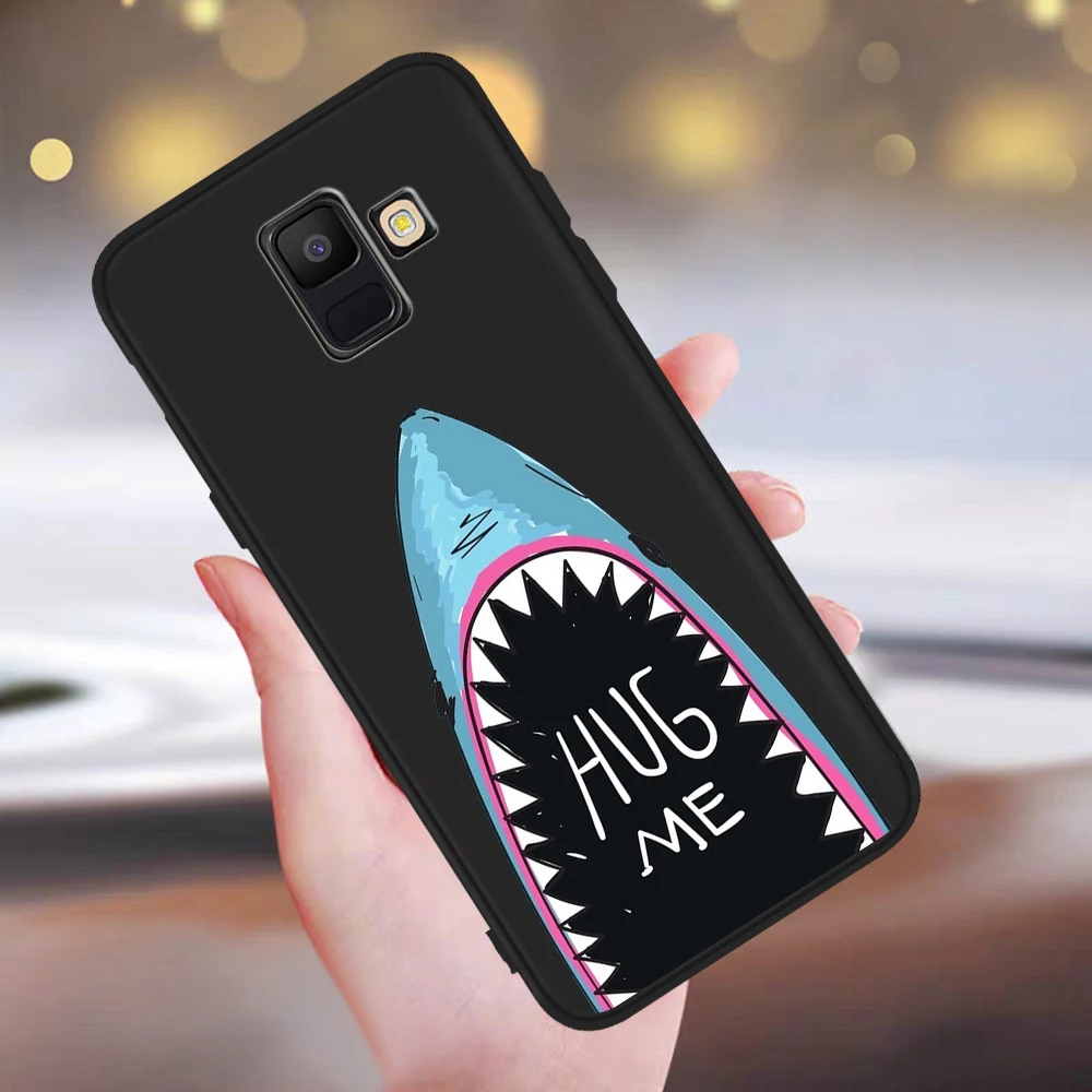 

2021 Cartoon cute animal funny for Samsung Galaxy A3 A5 A6 A7 A8 A10 A30 A40 A50 A22 A32 A72 A82 J6 J7 J8 Plus Coque Funda cover