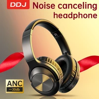 anc noise cancelling bluetooth headphones gaming headset wireless earphones 7 1 surround sound stereo with mic for ps4 phone pc