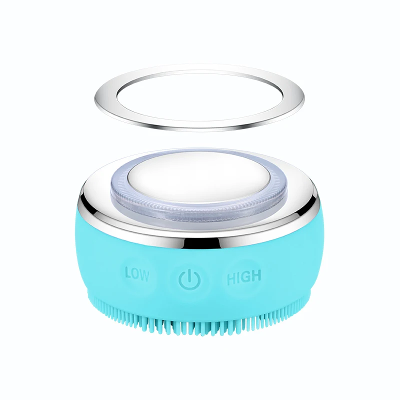 Comprar Cepillo De Limpieza Facial De Silicona Eléctrico, Cepillo De Limpieza Profunda Facial, Herramientas De Belleza Para El Cuidado De La Piel, Masajeador Impermeable IPX7