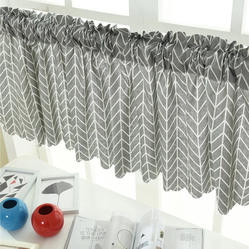 150*45 см Разноцветные шторы Экстра широкие и короткие оконные шторы кухня гостиная ресторан ванная комната детская спальня