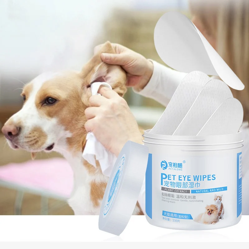 

Pet Wet Wipe Eye Ear Dog Cat Cleaning Tear Fur Foot Wipes Cleaning Paper Grooming Tool Stain Remover Gentle Aloe Puppy Products