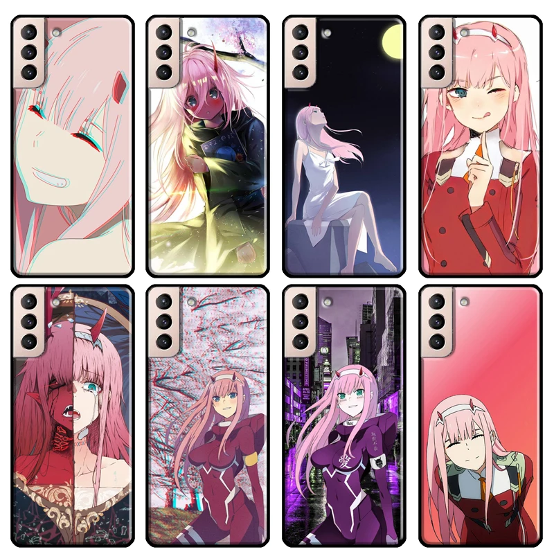 Ноль два Darling в FranXX аниме чехол для телефона Samsung Galaxy S21 S20 ультра Примечание 20 10 S8 S9