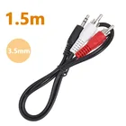 Аудиоадаптер ouchuangbo 3,5 мм AUX-CVBS для мультимедийного Проигрывателя стерео 1,5 м