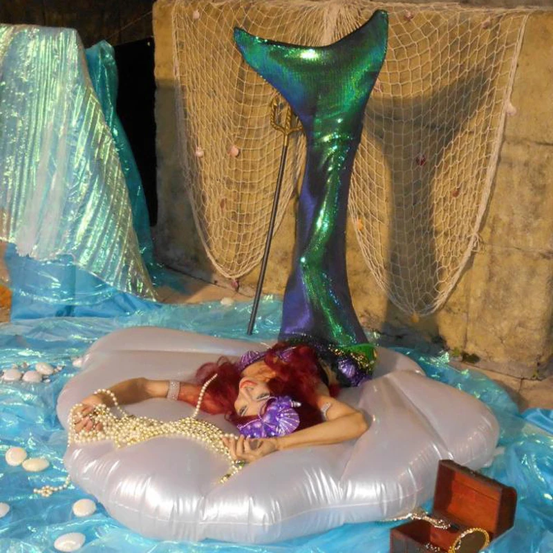 Новинка 2020 популярный надувной бассейн поплавок белая ракушка для плавания с