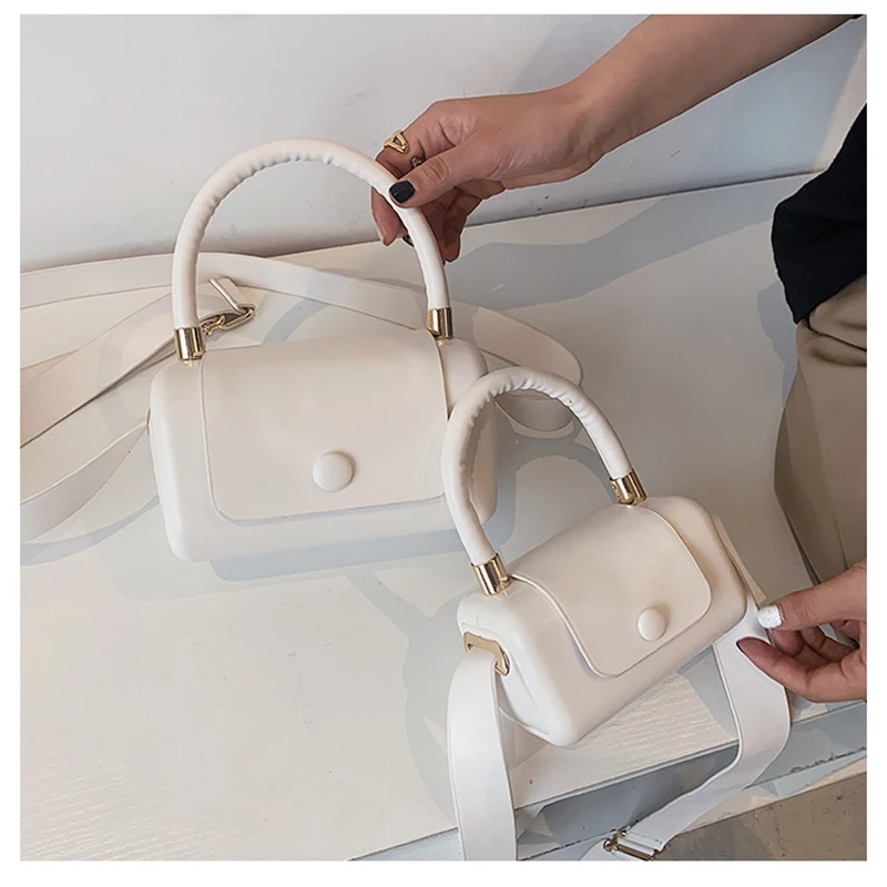 

Shoulder Bag Purses and Handbags Luxury Designer 2021 New Pu Square Box Single Shoulder Messenger Bag