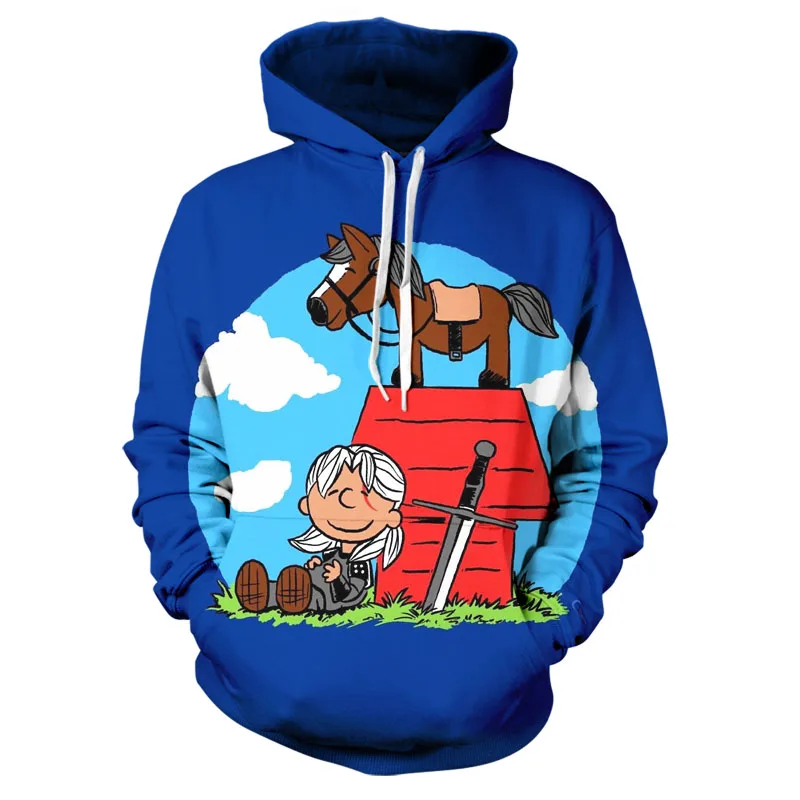 

Spring and Autumn New 3D Men's Sweater Creative Air Layer Hoodie Small Size Fashion Boys and Girls Pullover Sweater