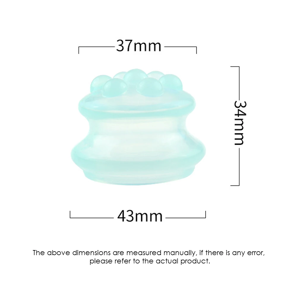 

4Pcs Silicone Cupping Set Massage Cups Vacuum Suction Cup Set Anti Cellulite Tissue Facial Cupping Weight Loss Cupping Apparatus