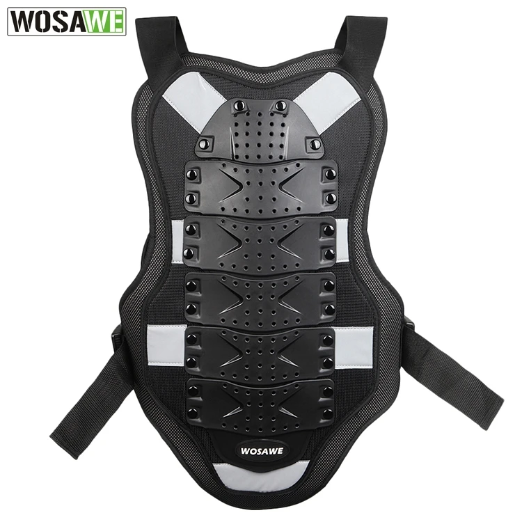 Защитные наколенники WOSAWE для мотоциклов налокотники суппорт спины и груди
