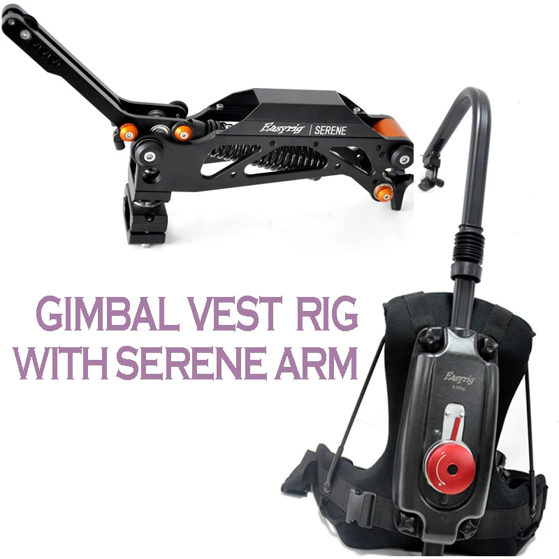 Flowcine Serene EASYRIG Gimbal Поддержка жилет для видео Камера Риг DSLR DJI Ronin 3-Axis Ручной Стабилизатор штатив «стедикам» гироскопа