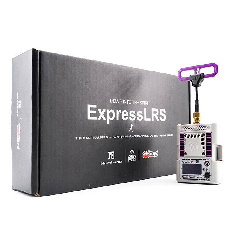 

NEW Namimno ExpressLRS ELRS 2.4GHz High Refresh Rate Flash TX Module and Onboard / OLED Nano Mini Receiver Ues for RC FPV Drones