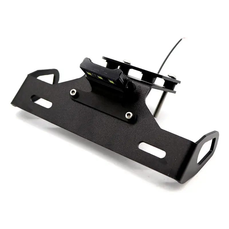 Мотоцикл складной держатель номерного знака лицензионный кронштейн ХВОСТ Tidy