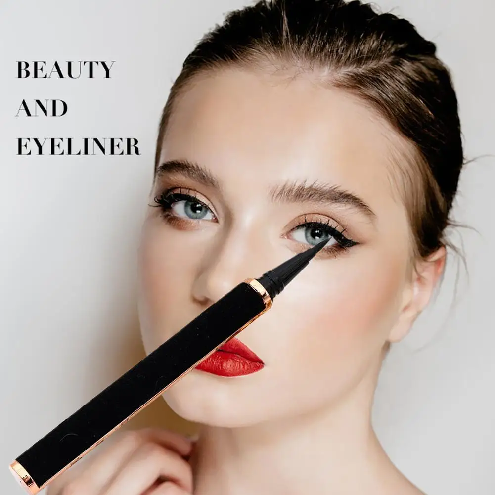 

1PC Professional Women Ultimate Black Liquid Eyeliner Liner Eye Waterproof Quick-dry Long-lasting Pencil Makeup Beauty Tool R2M0