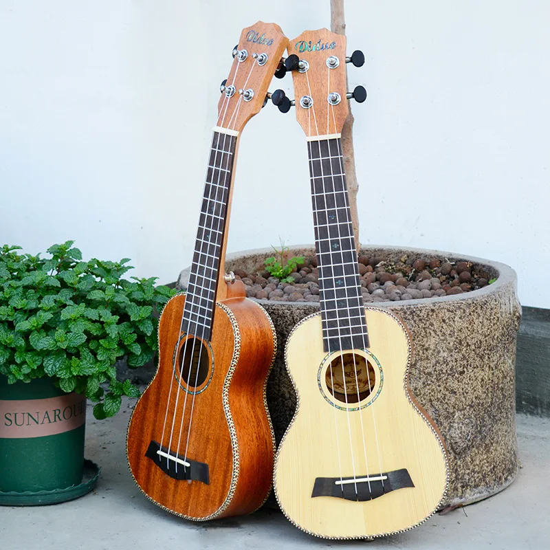 

21 Inch Ukulele Natural Color Children Gift China Guitar Store Ukulele Beginner Guitar Chitarra Acustica Entertainment EH50U