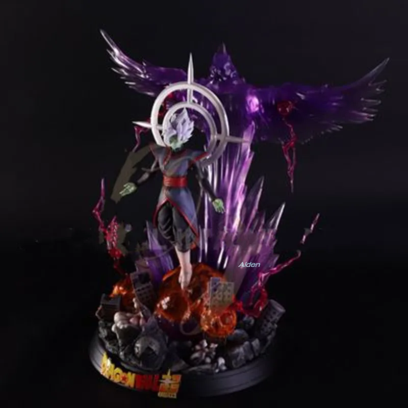 2" Dragon Ball Z статуя Supreme Kai бюст Zamasu Goku черный полноразмерный Портрет с светодиодный свет GK модель игрушки коробка Z2837