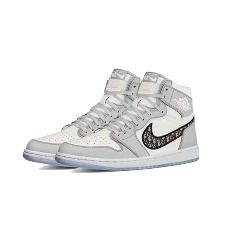 

2021 Off-White AJ 1 AJ1 Basketball Shoes Retro High OG The Ten Chicago UNC White Men Women Sneakers Shoes 01W Black