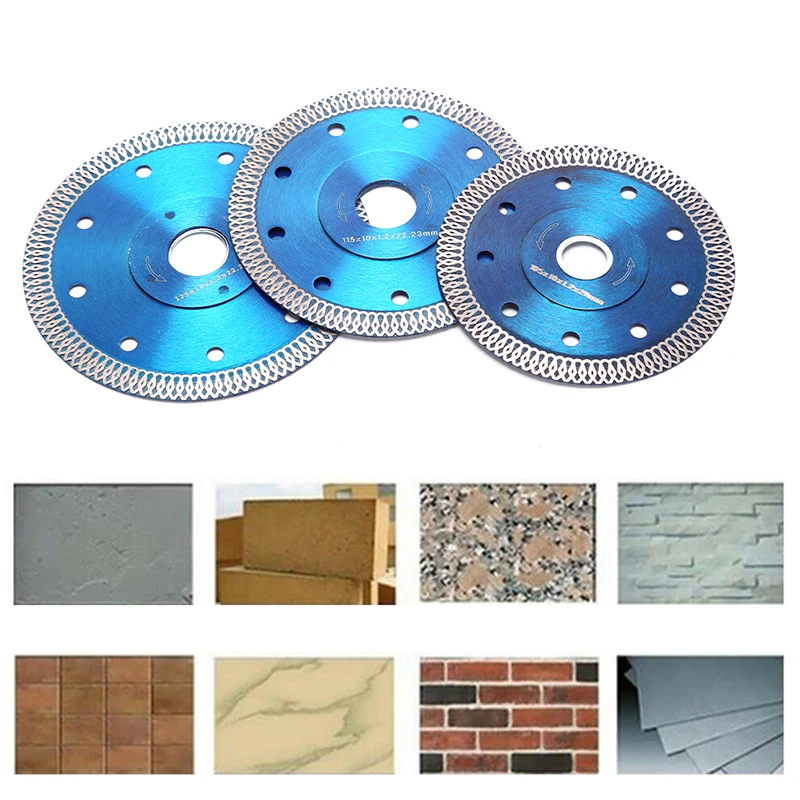 

1PC Turbo Diamond Circular Saw Blade Disc Ceramics Porcelain Tiles Angle Grinder 105/115/125mm