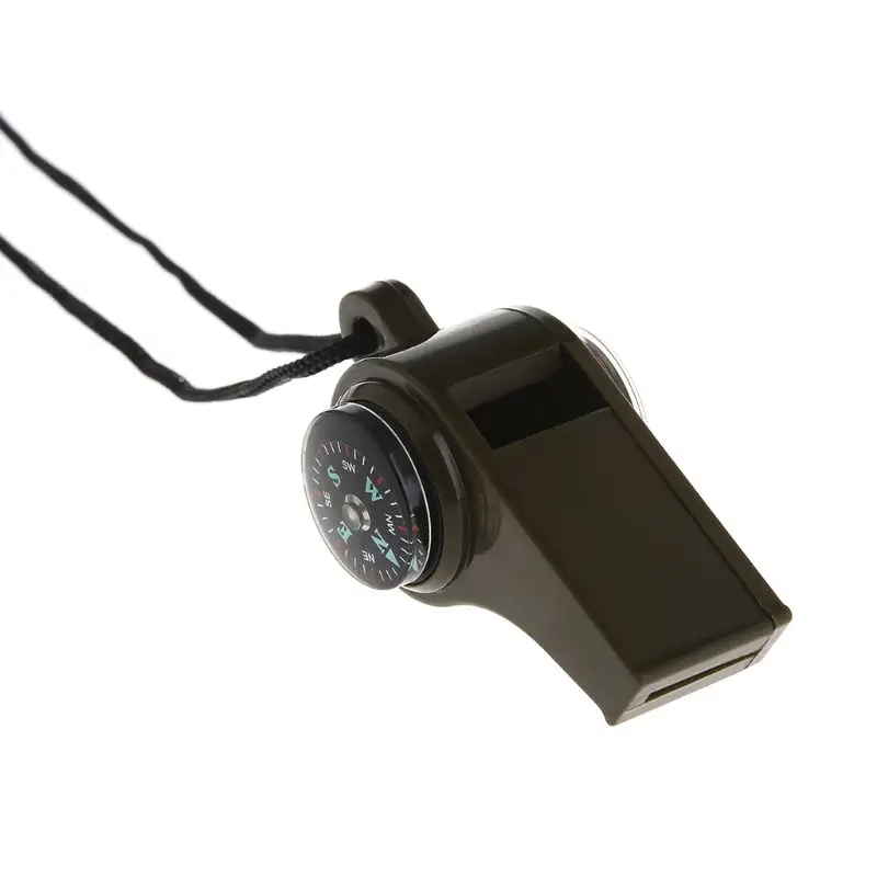 3 в 1 Открытый Кемпинг Туризм аварийное снаряжение для выживания свисток с