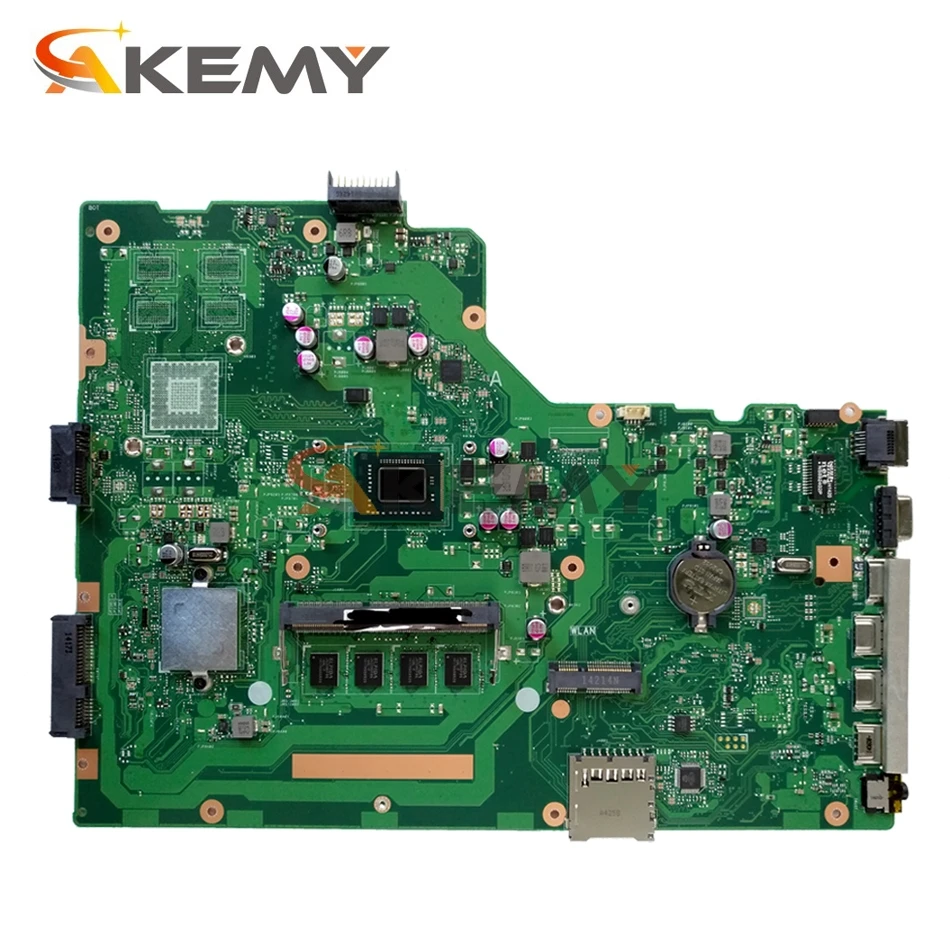 Akemy X75A материнская плата для ноутбука ASUS X75VD X75V X75 тест оригинальная 4G Оперативная