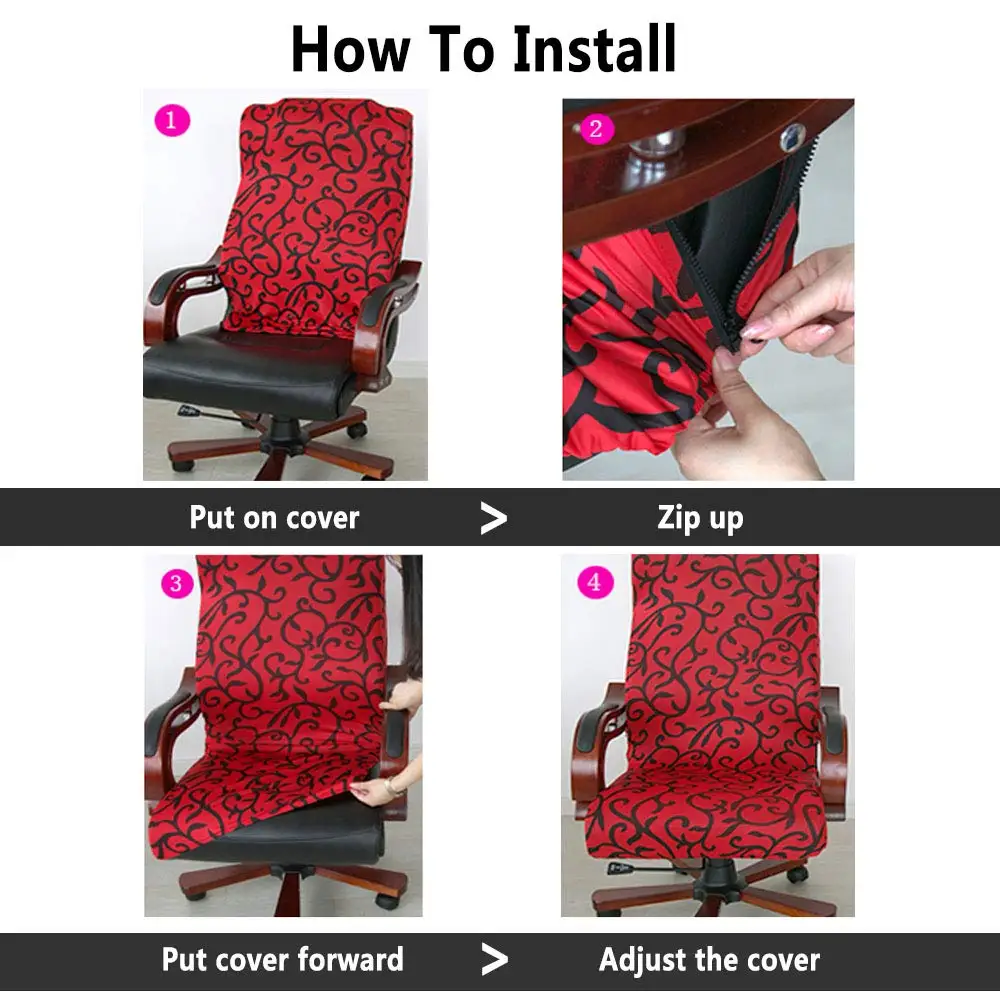 Чехлы на кресла стрейч Падди сиденья эластичный Универсальный цельное Офис