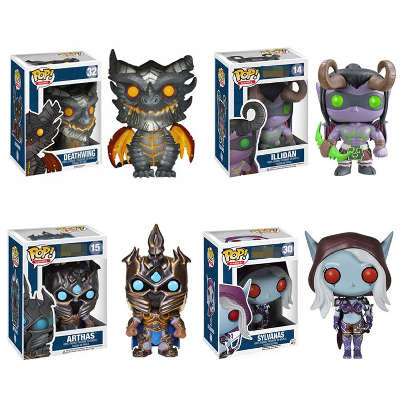 Funko Pop World of War Arthas Illidan фигурка коллекционная игрушка для детей Рождественский