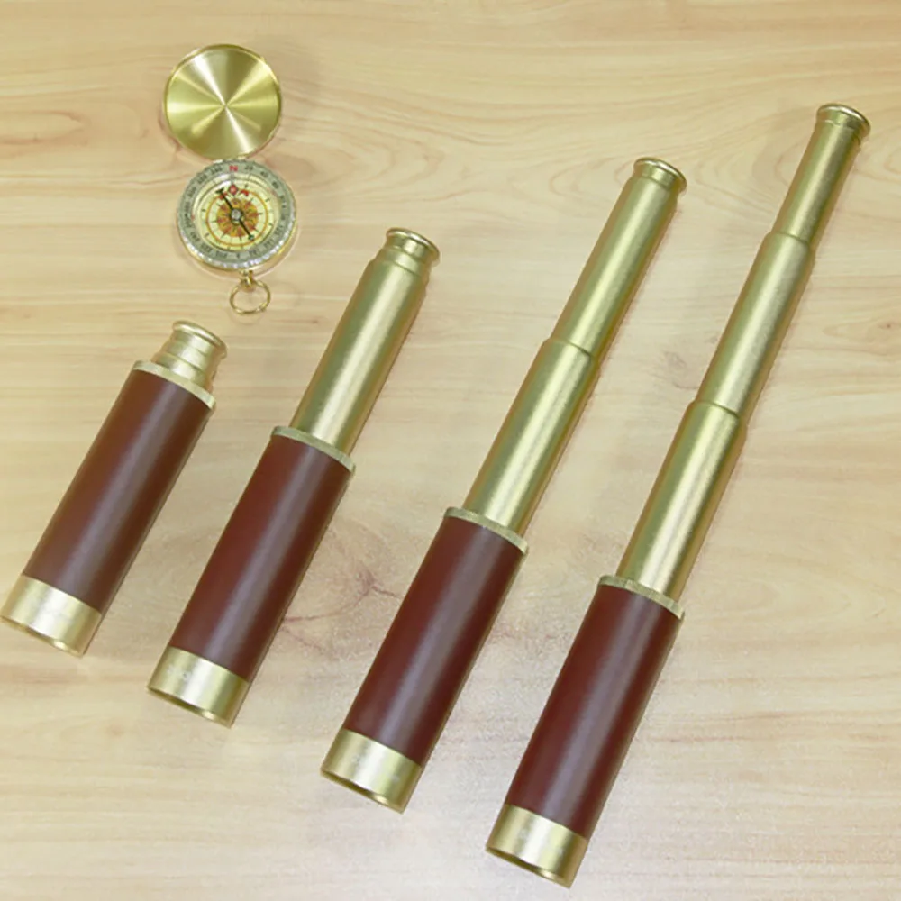 

Новинка 2021, телескоп 25x30, монокулярный телескоп, оптика, Морской телескоп Spyglass из морской латуни, винтажный подарок для кемпинга
