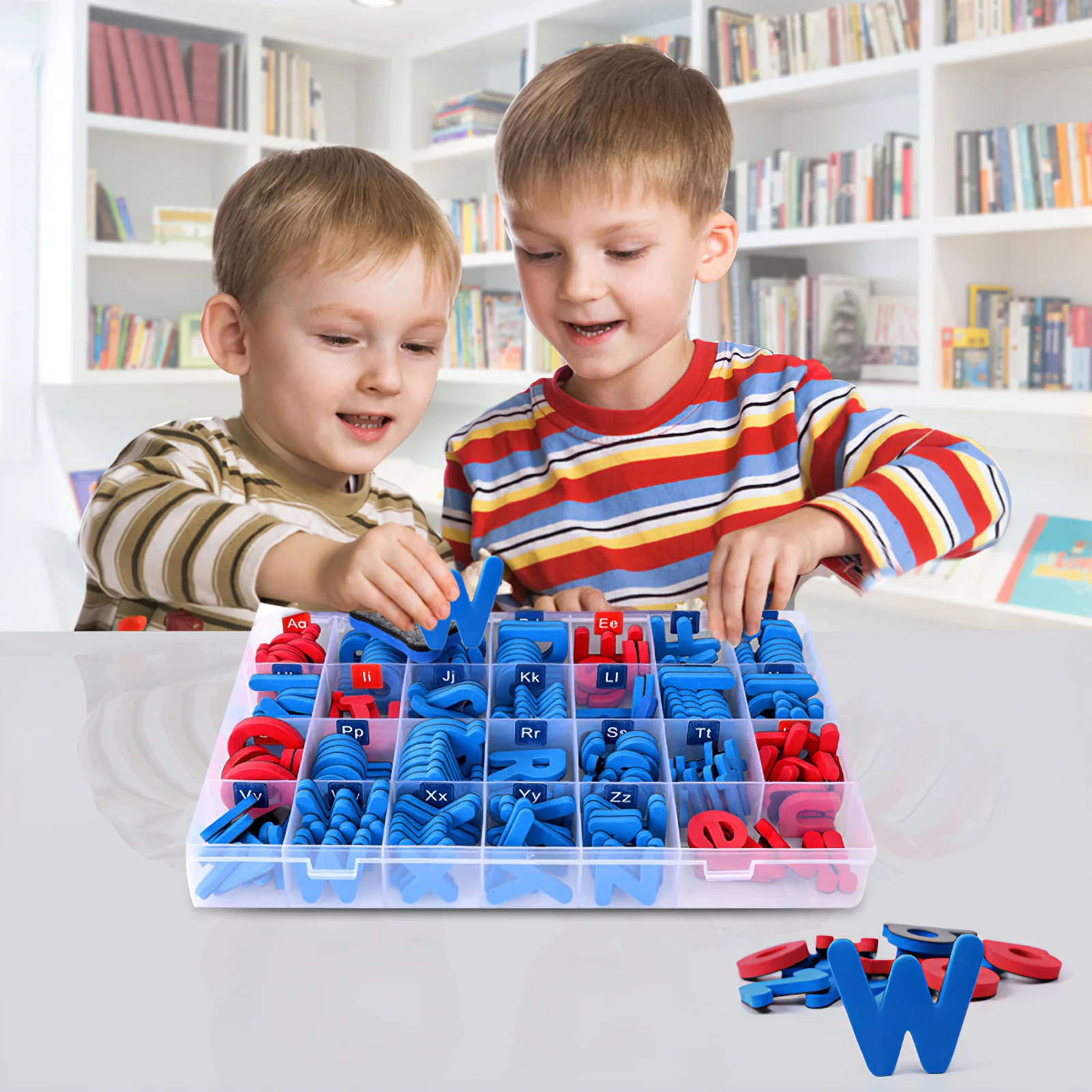 

238PCS Magnetic Foam Letters Montessori Classroom Alphabets Magnet Board For Kids Spelling And Learning Toys For Children Gift