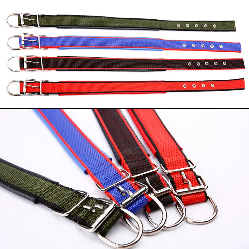 Собачий ошейник большого размера нейлоновый для больших собак удобный