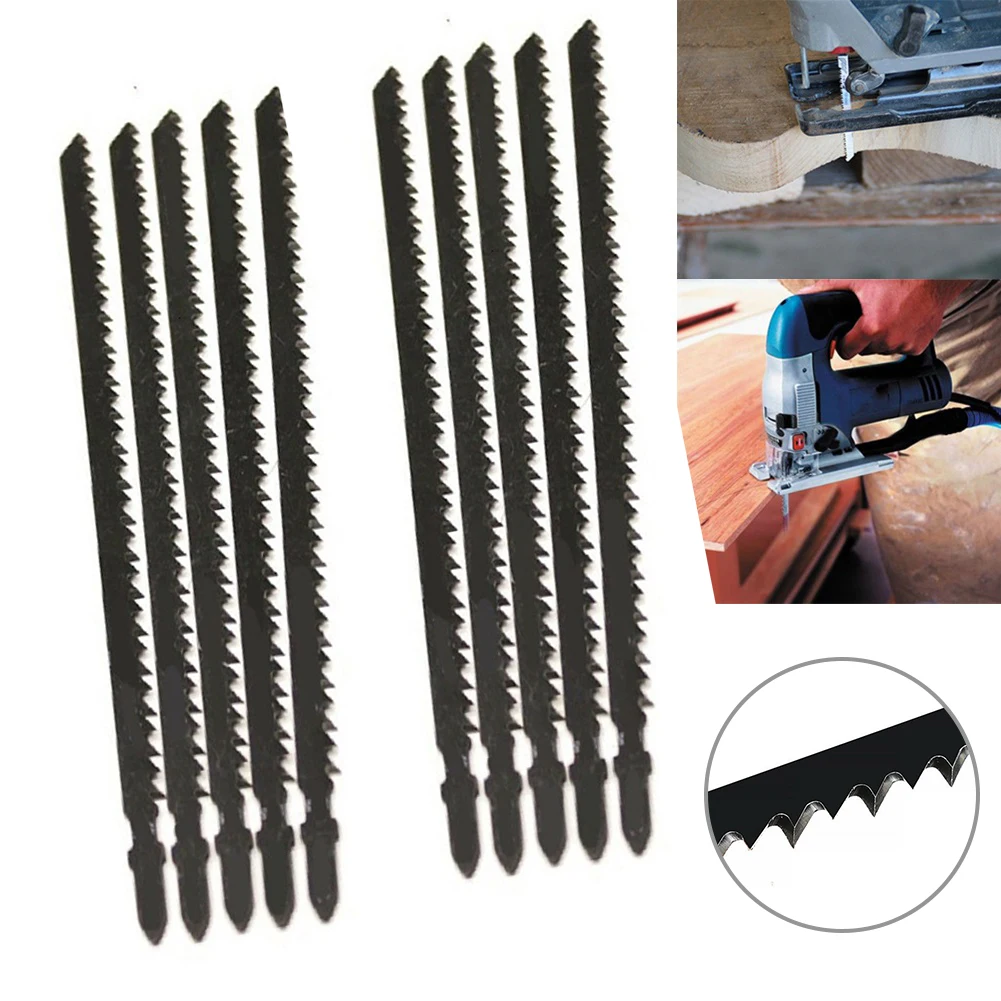 

For Wood Plastic Saw Blade Cutting tool Steel 10Pcs 10pc 10X Ultra-long