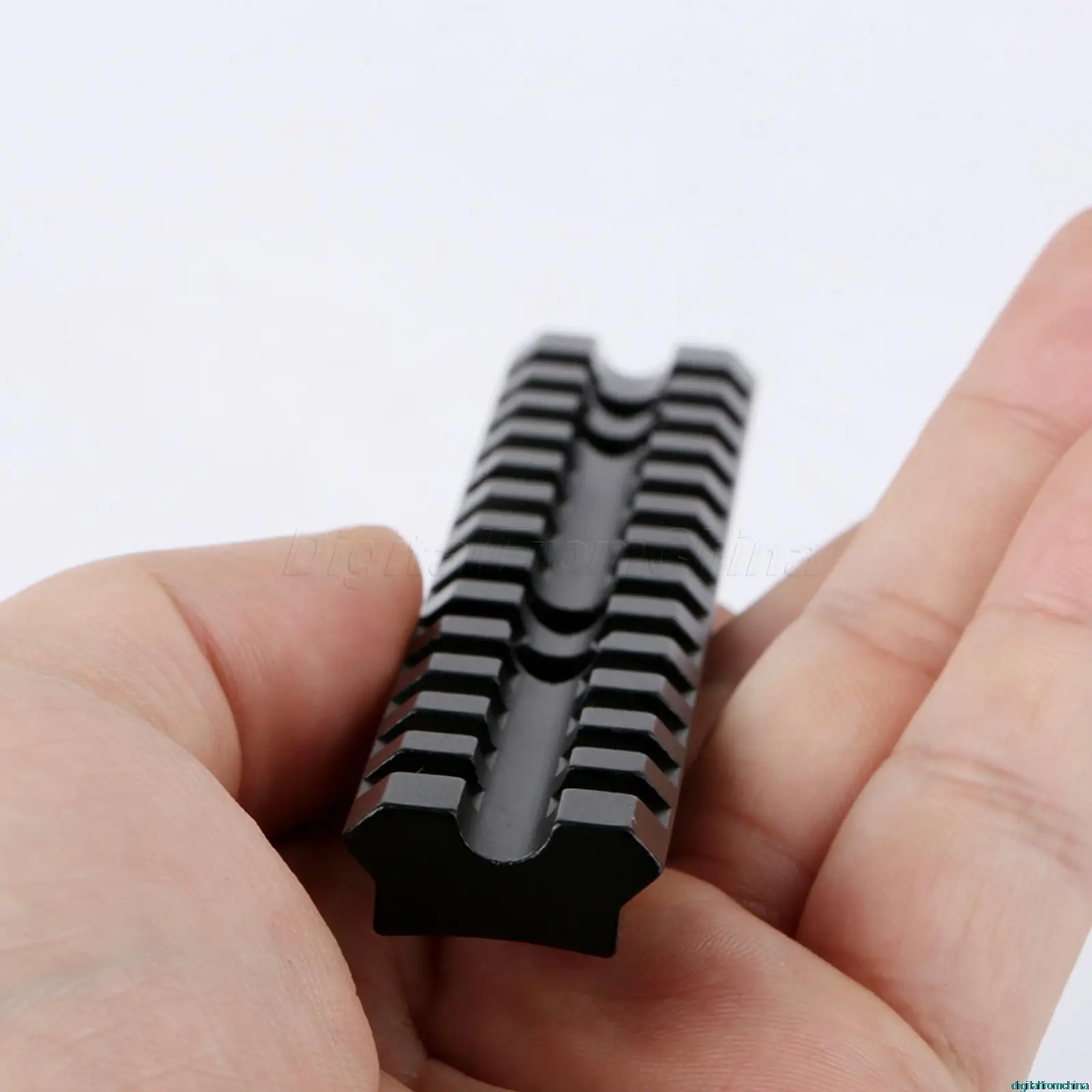 Черный алюминиевый сплав 140 мм 5 дюйма длинный Пикатинни Вивера 20 рельсовый