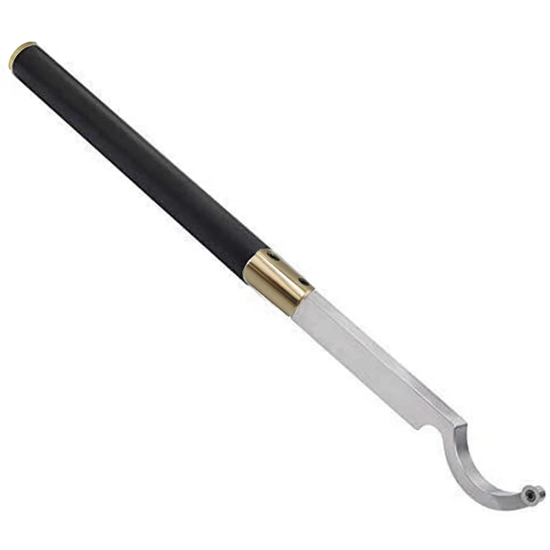 

CNC Tool Holder Tipped Wood Turning Tools Interchangeable Aluminum Alloy Grip Handle with Round Square Carbide Inserts