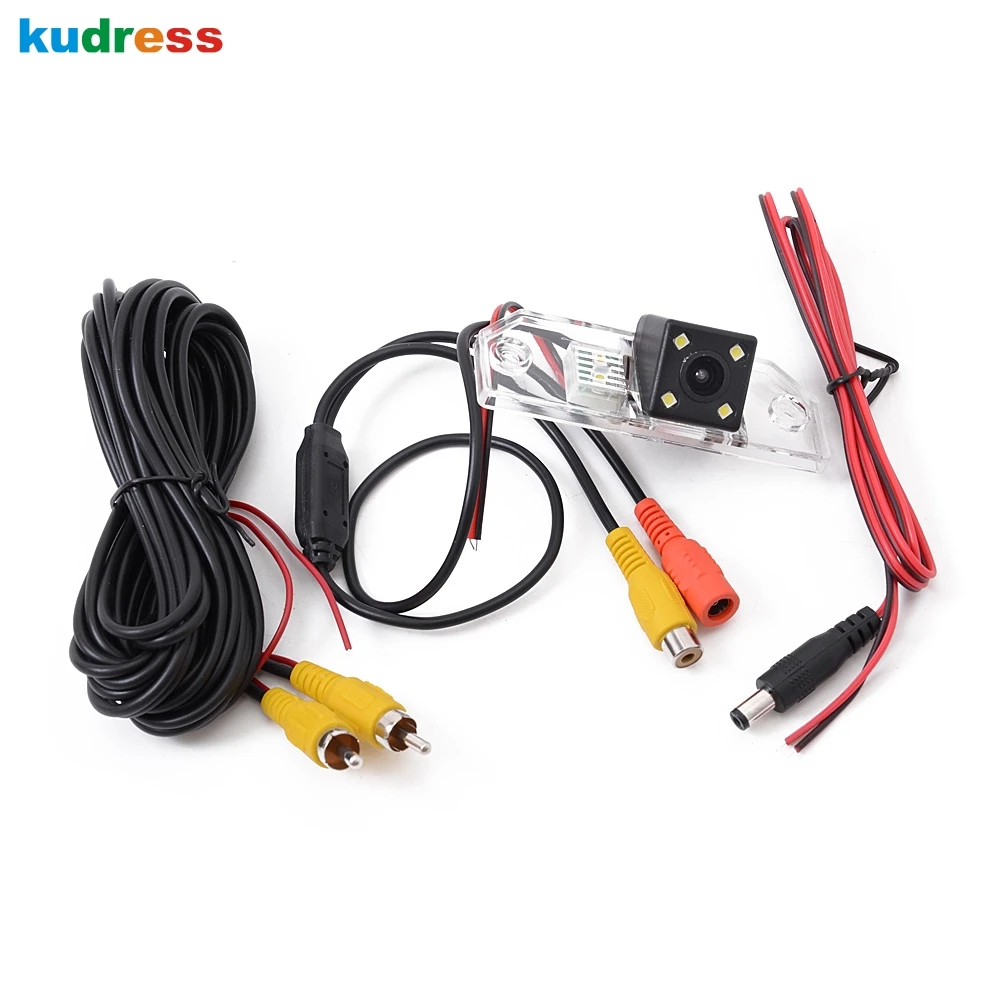 

Для Ford Focus 2008 2009 2010 2011 CCD камера заднего вида Камера резервная копия камеры заднего вида Камера 4 светодиодный Ночное видение Парковочные сис...