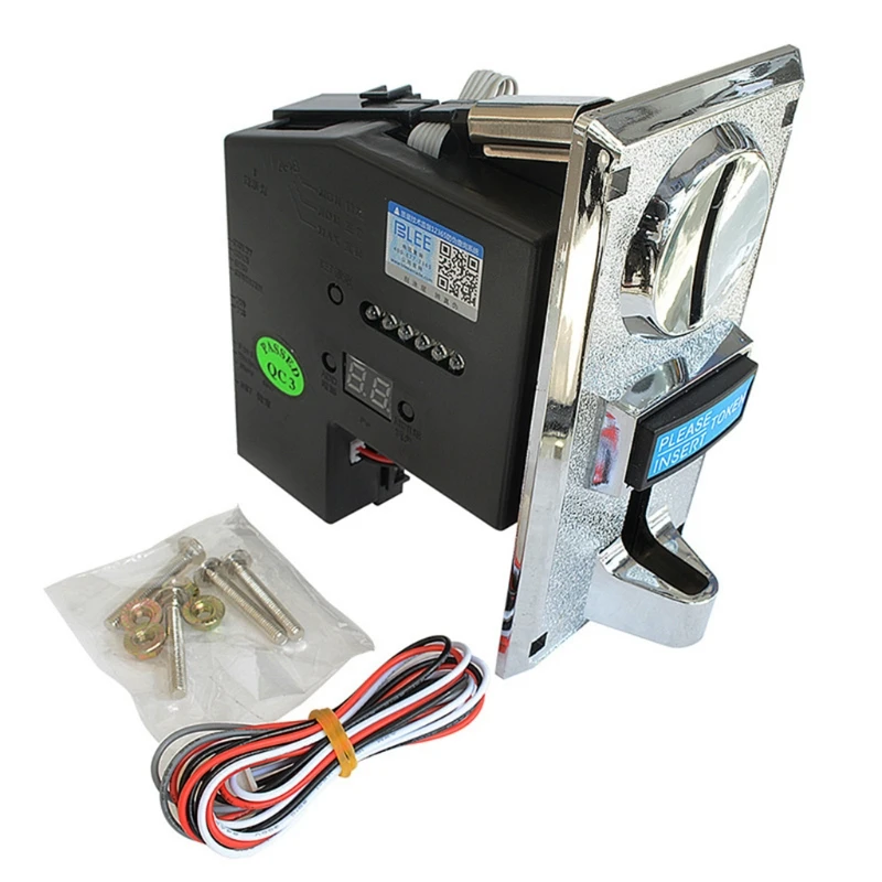 

Multi Coin Acceptor Programable for Different Values Selector for Vending Machine Arcade Game Machines Washing Machine