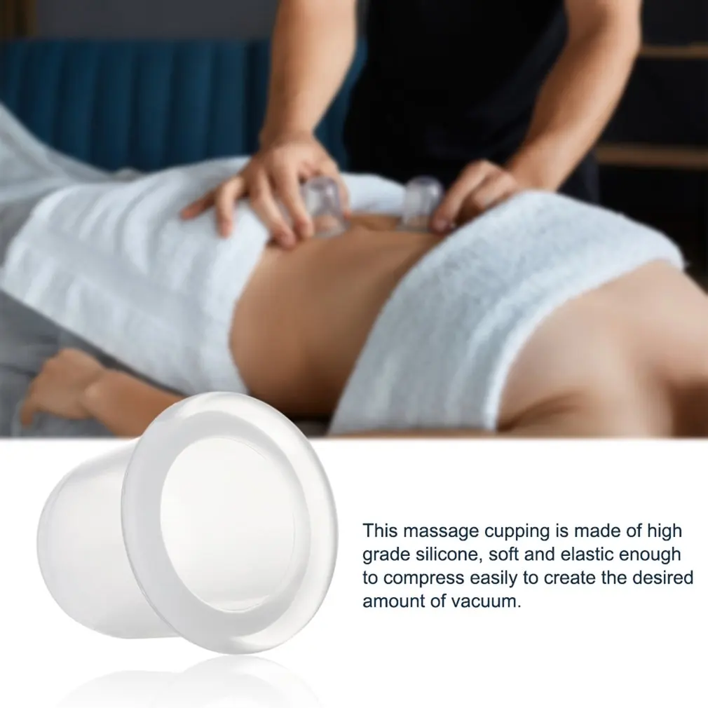 Вакуумный массажер для всего тела прочный уход за здоровьем силиконовая чашка