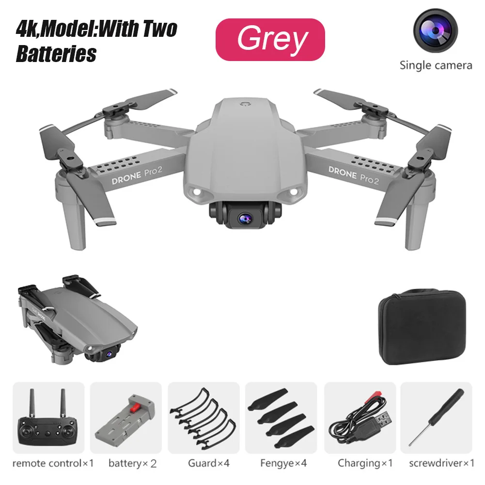 

E99 Pro 720P 1080P 4K Trajectory Flight Quadrocopter Durable RC Drone With Camera Aerial Photography One Key Return Foldable