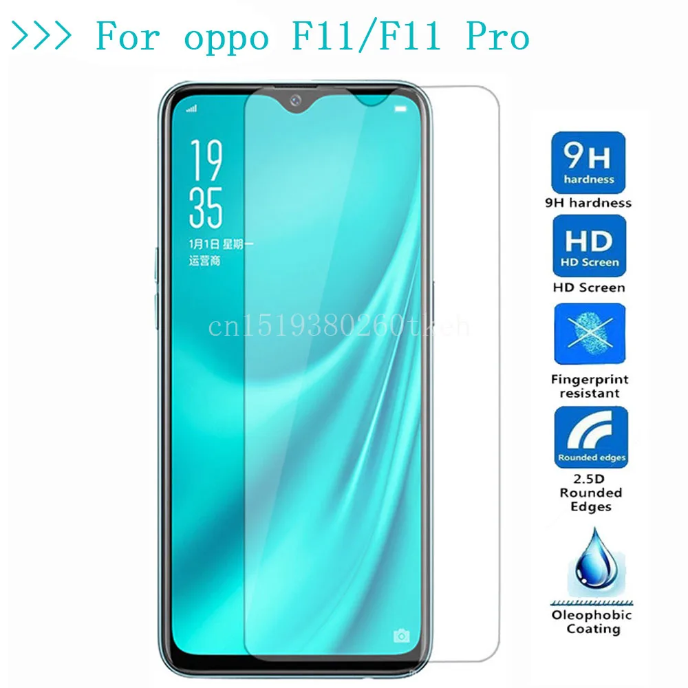 Закаленное защитное стекло для OPPO F11 Pro, 6,5 дюйма, защитная пленка для экрана OPPO F11Pro CPH1969