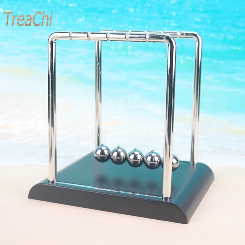 Квадратное дно Ньютона качели бильярдный сенсорный шар из нержавеющей стали