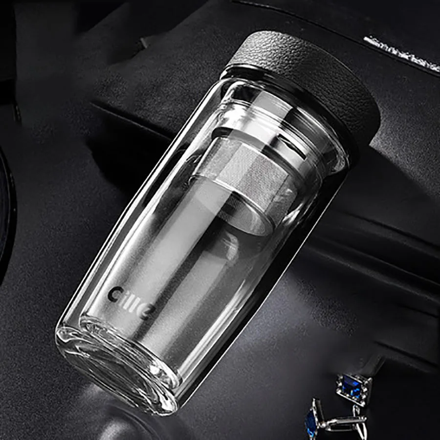 Стеклянная бутылка для воды милая моя Спортивная заваривания чая спорта на