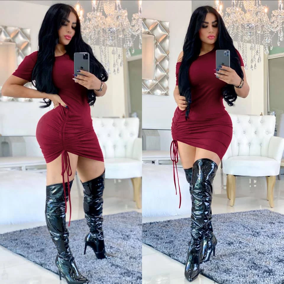 

9 Colors Ladies Sexy Blue Yellow Black Rayon Bandage 2020 Celebrity Designer Fashion Party Celebrits