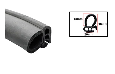 

U Rubber Sealing Strip Car Door Cabinet Seal Strip Anti-Collision Soundproof Seal Strip Glass Metal Wood Panel Board Protector