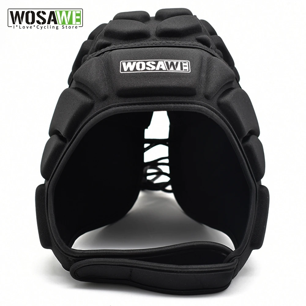 WOSAWE-casco de portero de fútbol para hombre, gorra deportiva EVA antigolpes de Rugby, Protector de cabeza de portero, Protector de cabeza